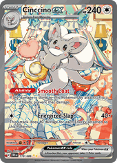 Cinccino ex card, Chaos Rising 119/086