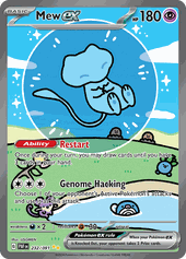 Mew ex card, Paldean Fates 232/091