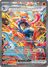 Greninja ex card, Twilight Masquerade 214/167