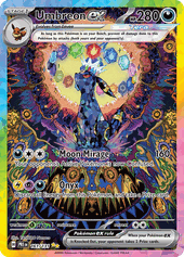 Umbreon ex card, Prismatic Evolutions 161/131