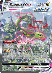 Rayquaza VMAX card, Evolving Skies 218/203