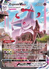 Espeon VMAX card, Fusion Strike 270/264